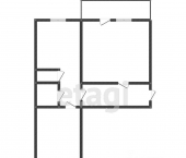 2-комн, 52кв м, этаж 3/5 ул Южная, 1