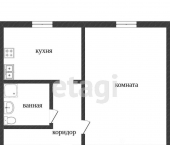 1-комн, 32кв м, этаж 3/5 ул Газетная, 65