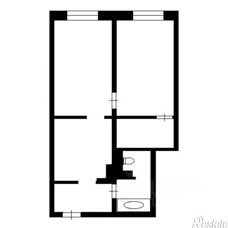 2-комн квартира ул Дружинина, 33,  д. 33