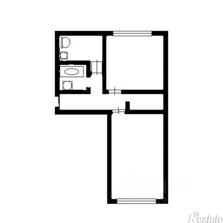 2-комн квартира Ленинградский пр-кт, 105,  д. 105