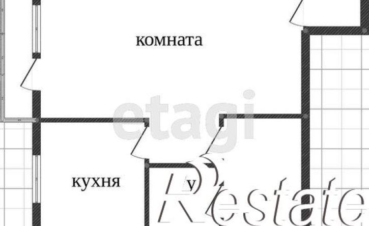 1-комн квартира улица Энтузиастов, 80,  д. 80